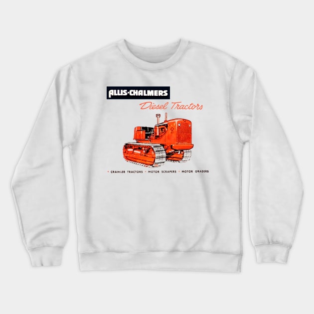 Diesel Tractors Crewneck Sweatshirt by lavdog